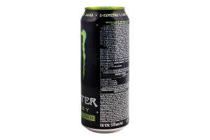 Напиток энергетический безалкогольный сильногазированный Ноль сахара Monster Energy ж/б 500мл