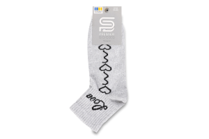 Носки женские Premier Socks Эконом Love 23-25 светло-серый
