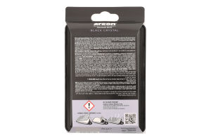 Ароматизатор д/авто Арома бокс Чорний кристал 70г Ареон