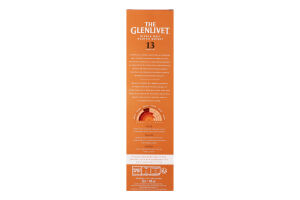 Віскі 700мл 40% шотландське односолодове 13 років The Glenlivet к/у