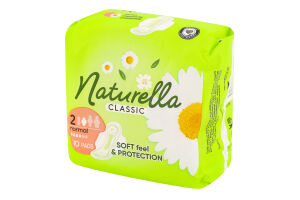 Прокладки гігієнічні ароматизовані Normal Classic Naturella 10шт