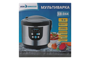 Мультиварка 5л 12програм антипригарне покриття 900Вт SB-044 СіБріз
