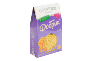 Посыпка кондитерская фигурная Манго Добрик к/у 50г