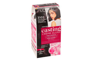 Крем-фарба для волосся без аміаку Casting creme gloss №3102 L'Orеal Paris 1шт