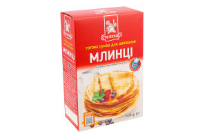 Смесь для выпечки Блины Сто пудів к/у 500г