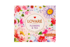 Набор чаев Flowers&Tea Lovare к/у 12х5шт