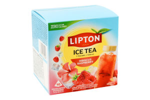 Чай холодний Hibiscus Raspberry 10*3,5г в пірамідках Lipton