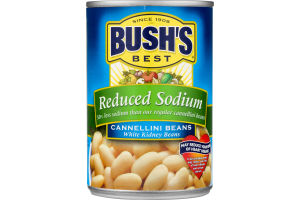 BUSH'S BEST Reduced Sodium Cannellini Beans