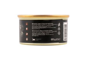 Корм д/дорослих котів Мус з качкою гарбузом журавлиною та желе 85г ж/б Carnie