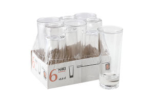 Набір чарок 66мл №56116-SC6 Niki Uniglass 6шт