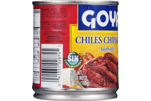 Goya Chipolte Peppers In Adobo Sauce
