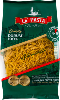 Изделия макаронные нитевидные короткие из твердых сортов пшеницы группа А Вермишель №657 La' Pasta Per Primi м/у 400г