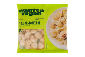 Пельмени замороженные с растительным фаршем Wanted Vegan м/у 500г