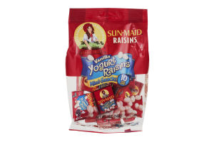 Sun-Maid Raisins Mini-Snacks Vanilla Yogurt Raisins - 10 CT