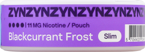 Подушечки никотиносодержащие бестабачные Blackcurrant frost Slim ZYN 20х0.7г