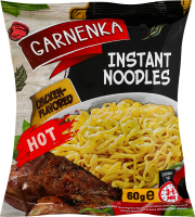 Вермішель швидкого приготування зі смаком курки гостра, 60г/ТМ "Garnenka"