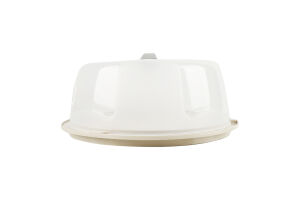 Підставка для торту кругла з кришкою d30см №SC-304 Sun Cook 1шт