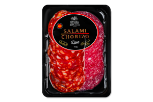 Набір ковбас слайси Салямі&Чорізо Duo Imperia Appetita с/в лоток 70г