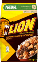 Завтрак сухой с витаминами и минеральными веществами Карамель и шоколад Lion м/у 375г