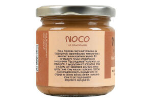 Паста горіхова без цукру Арахіс з молочним шоколадом NOCO с/б 200г