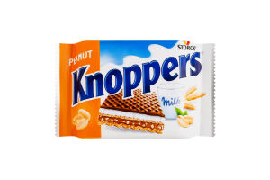 Вафли с начинкой Peanut Knoppers м/у 25г