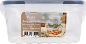 Контейнер д/зберігання Qlux квадрат прозорий 800мл