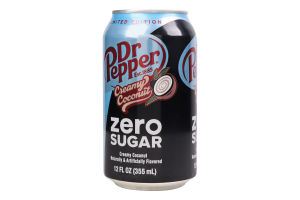 Напій Dr.Pepper Creamy Coconaut Zero газований з/б