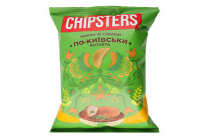 Чипсы картофельные Котлета по-киевски Chipster's м/у 100г