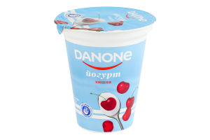 Йогурт 3.2% Вишня Danone ст 260г