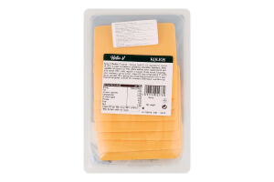 Сир веганський Cheddar flavour 24% слайси 140г газ/уп Hello-V