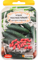 Насіння Огірок Посухостійкий дражоване 3г Яскрава