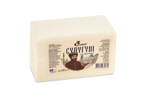 Сир 45% розсільний Сулугуні Самбір в/у 500г