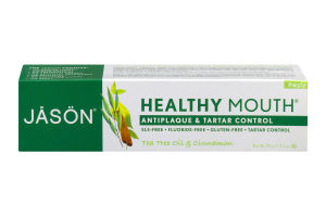 Jason Healthy Mouth Antiplaque & Tartar Control Paste Tea Tree Oil & Cinnamon