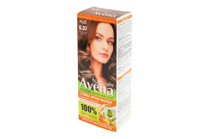 Крем-краска для волос стойкая Naturals №6.37 Avena 1шт