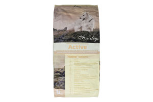 Корм сухой для собак ведущих активный образ жизни Carpathian Pet Food м/у 12кг
