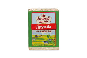 Сыр плавленый 50% Дружба Зелений Хутір м/у 90г