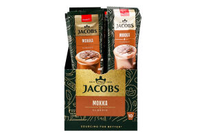 Напій кавовий розчинний з какао Mokka Classic Jacobs м/у 21.9г