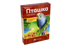 Корм д/декоративних птахів Пташка Стандарт-меню 500г Продукт