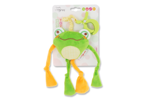 Игрушка для детей от 0мес №ИГ-0142 Лягушонок Веселые малыши Tigres 1шт