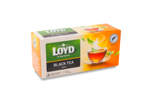 Чай черный байховый мелкий Classic Loyd к/у 20х2г