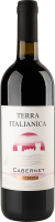 Вино 0.75л 13% червоне сухе виноградне IGT Апулія Каберне Terra Italianica пл