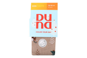 Колготки дитячі Duna №4464 110-116 темний сіро-беж