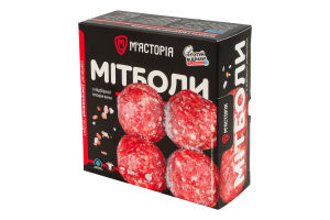 Митболы замороженные из отборной говядины М'ясторія к/у 240г