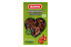 Финики на ветке Деглет Нур Ronik к/у 500г