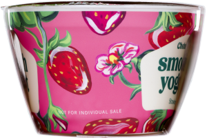 Chobani Smooth Low-Fat Classic Yogurt Strawberry - 2 PK