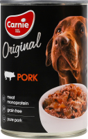 Корм д/дорослих собак Original Mono Protein з свининою 400г ж/б Carnie