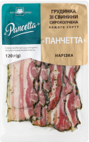 Грудинка Єврогруп Панчетта 120 г наріз. с/к в/ґ