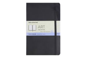 Записник Moleskine Art для нарисів середній чорний