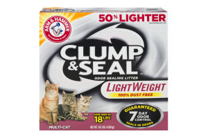 Arm & Hammer Clump & Seal Odor Sealing Litter Multi-Cat