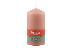 Свіча Bolsius 130/68 рожева 43 год. арт. 103615300304